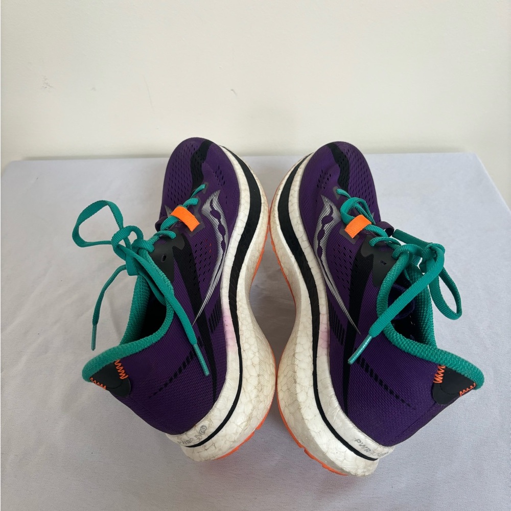 Saucony Endorphin Pro 2 Womens Size 8.5 Purple Blue Running Sneakers - Picture 3 of 11